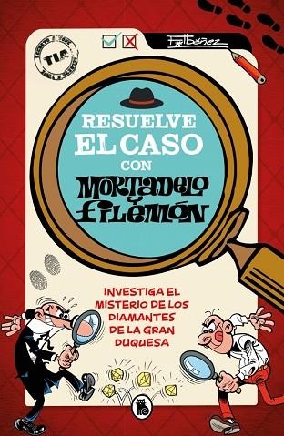 RESUELVE EL CASO CON MORTADELO Y FILEMÓN | 9788402431578 | IBÁÑEZ, FRANCISCO | Llibreria Drac - Llibreria d'Olot | Comprar llibres en català i castellà online