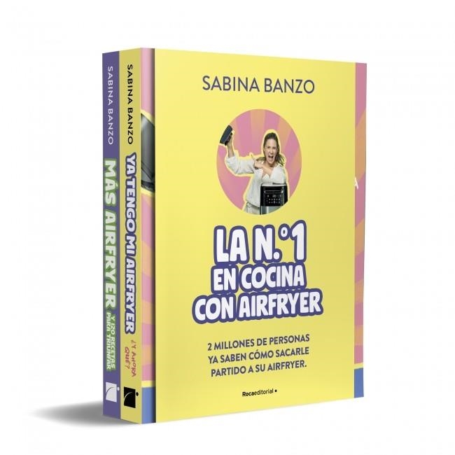 PACK AIRFRYER: YA TENGO MI AIRFRYER, ¿Y AHORA QUÉ? / MÁS AIRFRYER Y 120 RECETAS PARA TRIUNFAR | 9791387905200 | BANZO, SABINA | Llibreria Drac - Llibreria d'Olot | Comprar llibres en català i castellà online