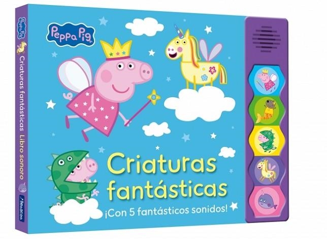 PEPPA PIG. CRIATURAS FANTÁSTICAS (PEPPA PIG. LIBRO CON SONIDOS) | 9788448874490 | HASBRO | Llibreria Drac - Llibreria d'Olot | Comprar llibres en català i castellà online