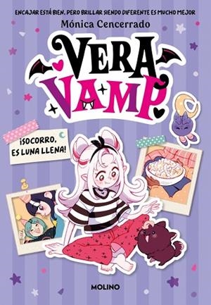 ¡SOCORRO, ES LUNA LLENA! (VERA VAMP 2) | 9788427255937 | CENCERRADO, MÓNICA | Llibreria Drac - Llibreria d'Olot | Comprar llibres en català i castellà online