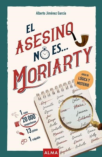 ASESINO NO ES MORIARTY, EL | 9791388389023 | JIMÉNEZ, ALBERTO | Llibreria Drac - Librería de Olot | Comprar libros en catalán y castellano online