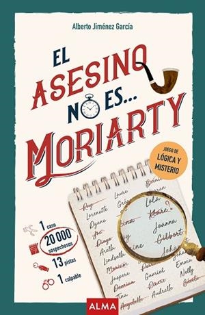 ASESINO NO ES MORIARTY, EL | 9791388389023 | JIMÉNEZ, ALBERTO | Llibreria Drac - Librería de Olot | Comprar libros en catalán y castellano online