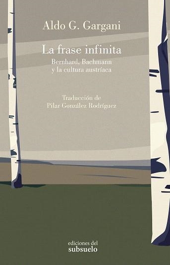 FRASE INFINITA, LA | 9788412974782 | GARGANI, ALDO G. | Llibreria Drac - Llibreria d'Olot | Comprar llibres en català i castellà online