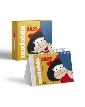 MAFALDA 2027 CALENDARIO DE ESCRITORIO AMARILLO CON CAJA | 9786316693945 | QUINO | Llibreria Drac - Llibreria d'Olot | Comprar llibres en català i castellà online