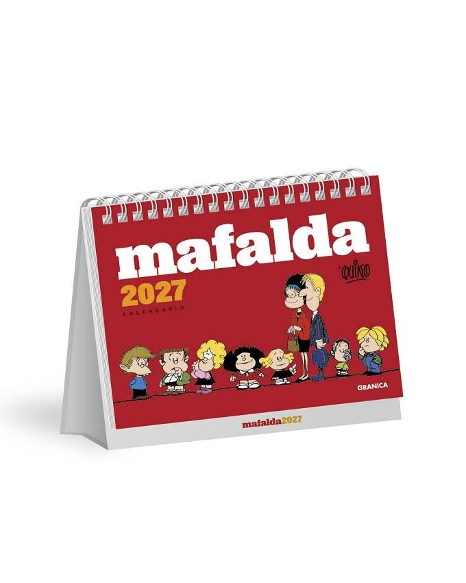 MAFALDA 2027 CALENDARIO DE ESCRITORIO MENSUAL | 9786316845153 | QUINO | Llibreria Drac - Llibreria d'Olot | Comprar llibres en català i castellà online
