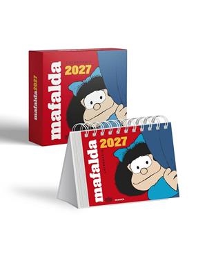 MAFALDA 2027 CALENDARIO DE ESCRITORIO ROJO CON CAJA | 9786316693921 | QUINO | Llibreria Drac - Llibreria d'Olot | Comprar llibres en català i castellà online