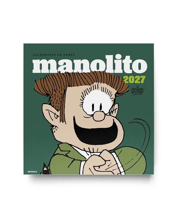 MAFALDA 2027 CALENDARIO DE PARED MANOLITO | 9786316693983 | QUINO | Llibreria Drac - Llibreria d'Olot | Comprar llibres en català i castellà online