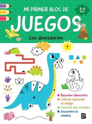 MI PRIMER BLOC DE JUEGOS. LOS DINOSAURIOS | 9789403247380 | BALLON | Llibreria Drac - Llibreria d'Olot | Comprar llibres en català i castellà online