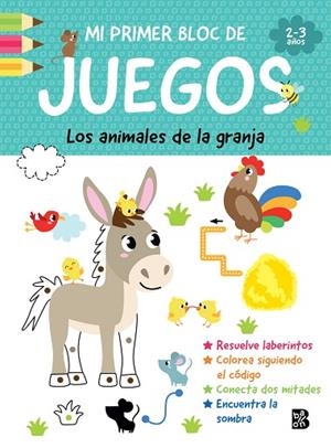 MI PRIMER BLOC DE JUEGOS. ANIMALES DE LA GRANJA | 9789403247366 | BALLON | Llibreria Drac - Llibreria d'Olot | Comprar llibres en català i castellà online