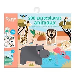 200 PEGATINAS DE ANIMALES. ESTUCHE DE ARTISTA | 9791039519199 | VARIOS AUTORES | Llibreria Drac - Llibreria d'Olot | Comprar llibres en català i castellà online