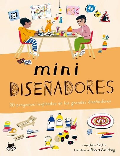 MINIDISEÑADORES | 9791399036572 | SEBLON, JOSÉPHINE | Llibreria Drac - Llibreria d'Olot | Comprar llibres en català i castellà online