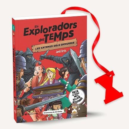 CATANES DELS SAMURAIS, LES (EXPLORADORS DEL TEMPS 6) | 9788419912367 | ORTIZ CASAS, JORDI | Llibreria Drac - Llibreria d'Olot | Comprar llibres en català i castellà online