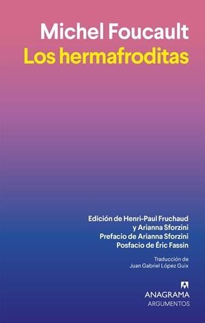 HERMAFRODITAS, LOS | 9788433951069 | FOUCAULT, MICHEL | Llibreria Drac - Librería de Olot | Comprar libros en catalán y castellano online