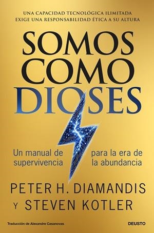 SOMOS COMO DIOSES | 9788423441228 | KOTLER, STEVEN; DIAMANDIS, PETER | Llibreria Drac - Llibreria d'Olot | Comprar llibres en català i castellà online