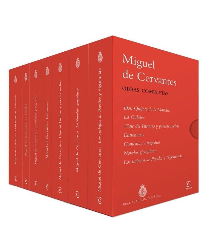 ESTUCHE OBRAS COMPLETAS MIGUEL DE CERVANTES | 9788467084214 | DE CERVANTES, MIGUEL | Llibreria Drac - Llibreria d'Olot | Comprar llibres en català i castellà online