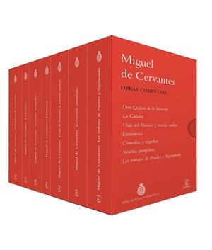 ESTUCHE OBRAS COMPLETAS MIGUEL DE CERVANTES | 9788467084214 | DE CERVANTES, MIGUEL | Llibreria Drac - Llibreria d'Olot | Comprar llibres en català i castellà online