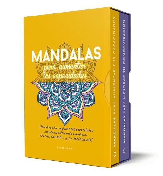 ESTUCHE MANDALAS PARA MEJORAR TU CONCENTRACIÓN + MANDALAS PARA AUMENTAR TUS CAPA | 9788448049805 | AA.DD. | Llibreria Drac - Llibreria d'Olot | Comprar llibres en català i castellà online