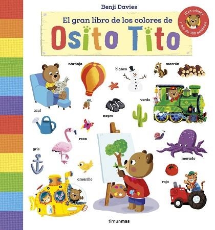 GRAN LIBRO DE LOS COLORES DE OSITO TITO, EL | 9788408318163 | DAVIES, BENJI | Llibreria Drac - Llibreria d'Olot | Comprar llibres en català i castellà online