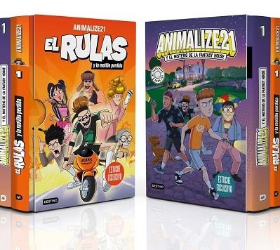 ESTUCHE ANIMALIZE 21 1 + EL RULAS 1 | 9788408328957 | ANIMALIZE21 | Llibreria Drac - Llibreria d'Olot | Comprar llibres en català i castellà online