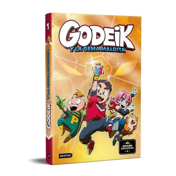 GODEIK Y LA GEMA MALDITA. EDICIÓN EXCLUSIVA (GODEIK1) | 9788408329282 | GODEIK | Llibreria Drac - Llibreria d'Olot | Comprar llibres en català i castellà online