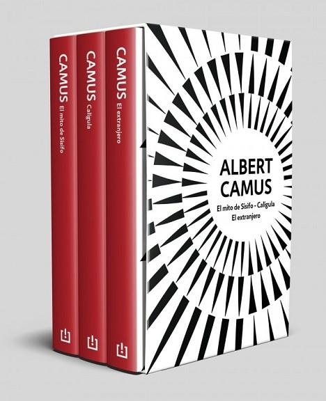 ESTUCHE ALBERT CAMUS (CONTIENE: EL EXTRANJERO | CALÍGULA | EL MITO DE SÍSIFO) | 9788466390910 | CAMUS, ALBERT | Llibreria Drac - Llibreria d'Olot | Comprar llibres en català i castellà online