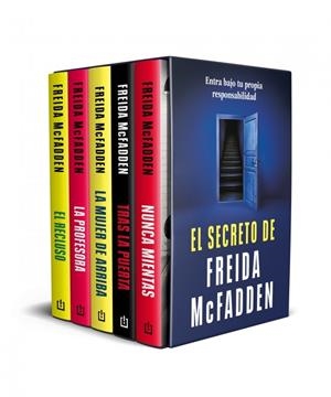ESTUCHE EL SECRETO DE FREIDA MCFADDEN | 9788466393393 | MCFADDEN, FREIDA | Llibreria Drac - Librería de Olot | Comprar libros en catalán y castellano online