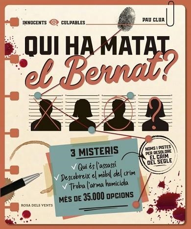 QUI HA MATAT EL BERNAT? | 9791388316203 | CLUA, PAU | Llibreria Drac - Librería de Olot | Comprar libros en catalán y castellano online