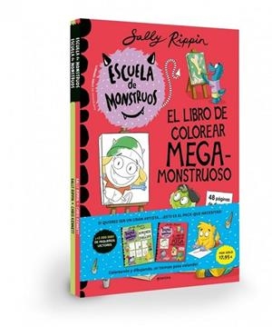 ESCUELA DE MONSTRUOS - PACK ARTISTA: LIBRO DE COLOREAR + APRENDE A DIBUJAR | 9791387924188 | RIPPIN, SALLY | Llibreria Drac - Llibreria d'Olot | Comprar llibres en català i castellà online