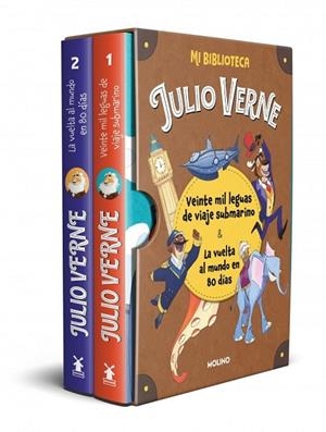 MI BIBLIOTECA JULIO VERNE (JULIO VERNE PARA NIÑOS) | 9788427256972 | VERNE, JULIO | Llibreria Drac - Librería de Olot | Comprar libros en catalán y castellano online