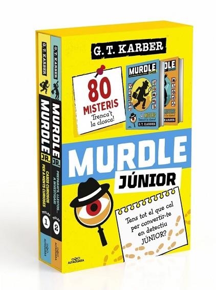 PACK AMB 2 LLIBRES: CASOS CURIOSOS PER A MENTS CURIOSES I PREPARATS, LLESTOS... A INVESTIGAR! (MURDLE JUNIOR) | 9791388277979 | KARBER, G.T. | Llibreria Drac - Librería de Olot | Comprar libros en catalán y castellano online