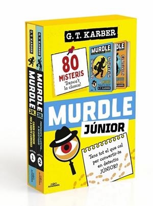 PACK AMB 2 LLIBRES: CASOS CURIOSOS PER A MENTS CURIOSES I PREPARATS, LLESTOS... A INVESTIGAR! (MURDLE JUNIOR) | 9791388277979 | KARBER, G.T. | Llibreria Drac - Librería de Olot | Comprar libros en catalán y castellano online