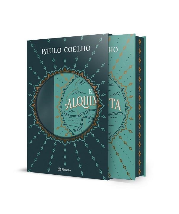 ESTUCHE EL ALQUIMISTA (EDICIÓN ESPECIAL CON CANTOS TINTADOS) | 9788408328063 | COELHO, PAULO | Llibreria Drac - Librería de Olot | Comprar libros en catalán y castellano online