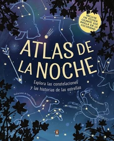 ATLAS DE LA NOCHE (¡INCLUYE UN PÓSTER QUE BRILLA EN LA OSCURIDAD!) | 9788410318823 | CENADELLI, DAVIDE | Llibreria Drac - Librería de Olot | Comprar libros en catalán y castellano online