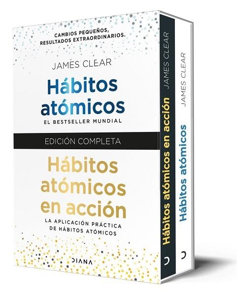 ESTUCHE HÁBITOS ATÓMICOS + HÁBITOS ATÓMICOS EN ACCIÓN | 9788411193788 | CLEAR, JAMES | Llibreria Drac - Librería de Olot | Comprar libros en catalán y castellano online