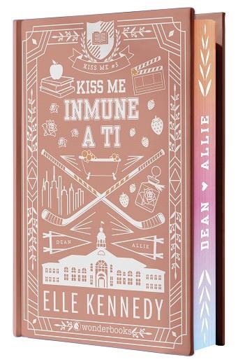 INMUNE A TI (KISS ME 3 - OFF CAMPUS 3) (EDICIÓN ESPECIAL EN TAPA DURA CON CANTOS TINTADOS) | 9788410425828 | KENNEDY, ELLE | Llibreria Drac - Llibreria d'Olot | Comprar llibres en català i castellà online