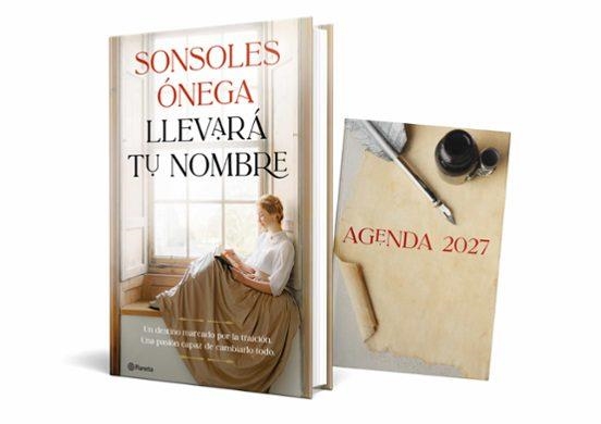 LLEVARÁ TU NOMBRE (PACK AGENDA) | 8432715207337 | ÓNEGA, SONSOLES | Llibreria Drac - Llibreria d'Olot | Comprar llibres en català i castellà online