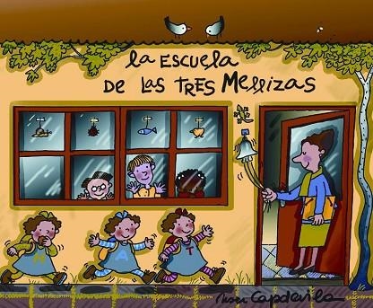 ESCUELA DE LAS TRES MELLIZAS, LA | 9788423333479 | CAPDEVILA,ROSER | Llibreria Drac - Librería de Olot | Comprar libros en catalán y castellano online