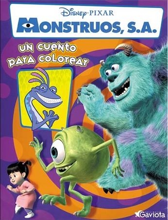 MONSTRUOS SA.  UN CUENTO PARA COLOREAR | 9788439203742 | Llibreria Drac - Llibreria d'Olot | Comprar llibres en català i castellà online