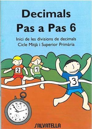 DECIMALS PAS A PAS 6 | 9788484121558 | Llibreria Drac - Llibreria d'Olot | Comprar llibres en català i castellà online