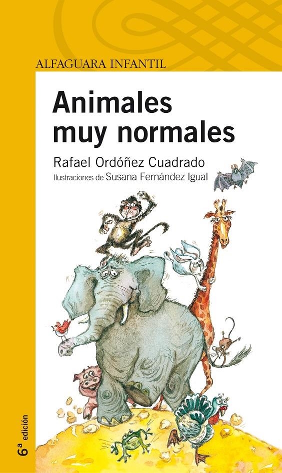 ANIMALES MUY NORMALES | 9788420451077 | ORDOÑEZ CUADRADO, RAFAEL | Llibreria Drac - Llibreria d'Olot | Comprar llibres en català i castellà online