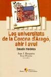 UNIVERSITATS DE LA CORONA D'ARAGO AHIR I AVUI, LES | 9788473067560 | BUSQUETA, JOAN J.; J. PEMAN (COORD) | Llibreria Drac - Librería de Olot | Comprar libros en catalán y castellano online