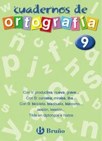 CUADERNOS DE ORTOGRAFIA 9 | 9788421643518 | GALERA, F- CAMPOS, E. | Llibreria Drac - Llibreria d'Olot | Comprar llibres en català i castellà online