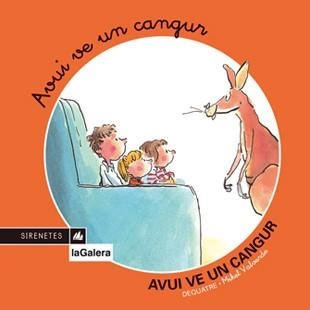 AVUI VE UN CANGUR | 9788424610449 | VALVERDE, MIKEL; DEQUATRE | Llibreria Drac - Librería de Olot | Comprar libros en catalán y castellano online
