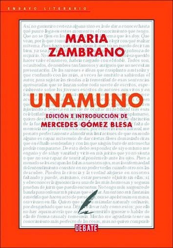 UNAMUNO | 9788483069707 | ZAMBRANO, MARIA | Llibreria Drac - Llibreria d'Olot | Comprar llibres en català i castellà online