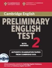 PRELIMINARY ENGLISH TEST 2 WITH ANSWERS | 9780521754712 | Llibreria Drac - Librería de Olot | Comprar libros en catalán y castellano online