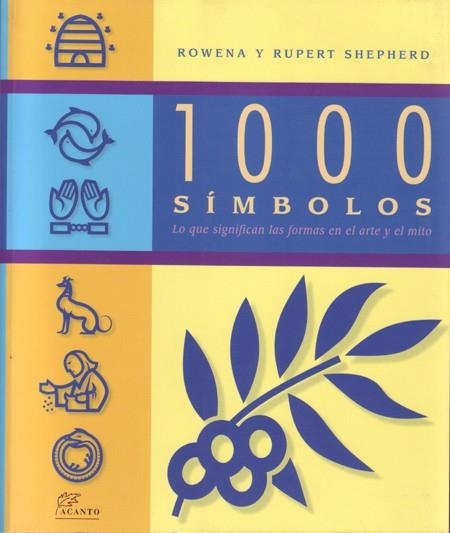 1000 SIMBOLOS | 9788495376428 | SHEPHERD, ROWENA Y RUPERT | Llibreria Drac - Librería de Olot | Comprar libros en catalán y castellano online