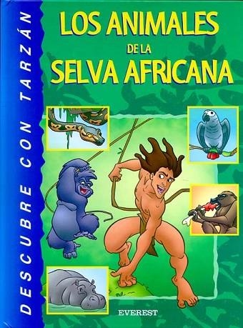 ANIMALES DE LA SELVA AFRICANA, LOS | 9788424179588 | Llibreria Drac - Llibreria d'Olot | Comprar llibres en català i castellà online
